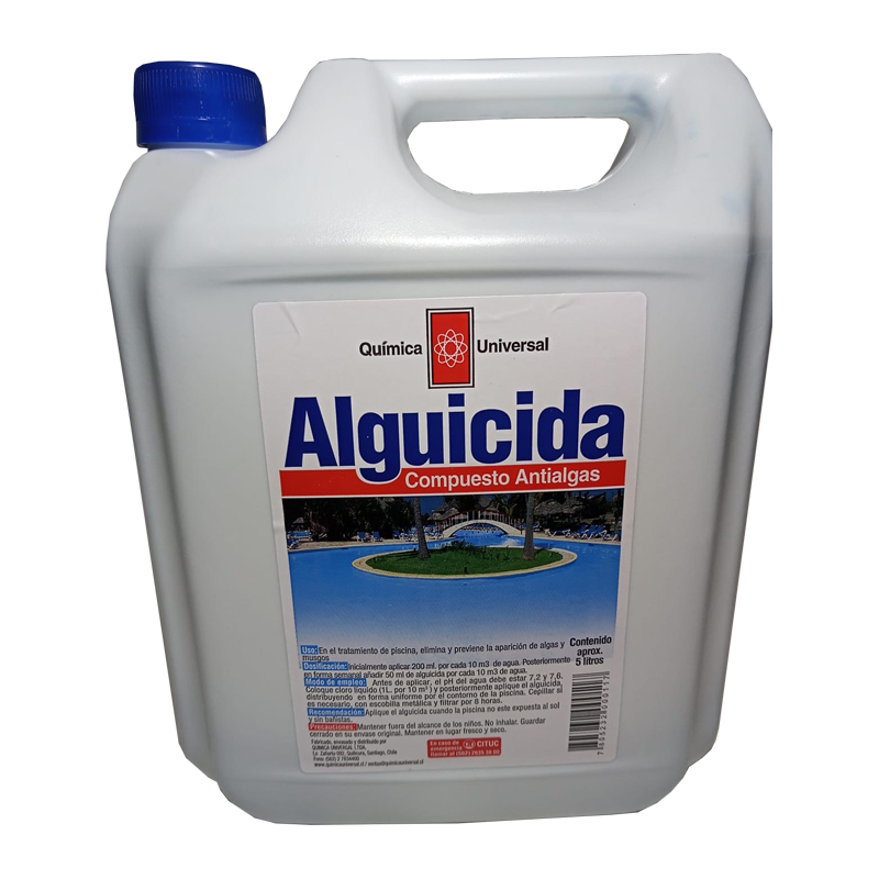 ALGUICIDA 5LT QUIMICA UNIVERSAL