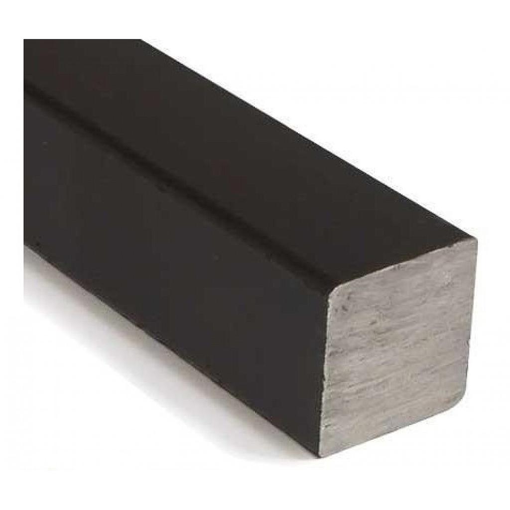 BARRA FIERRO CUADRADA 12MM X 6MT