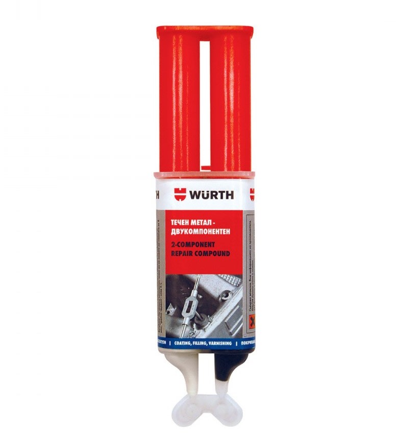 ACERO LIQUIDO EPOXICO TITANIO 25GR WURTH