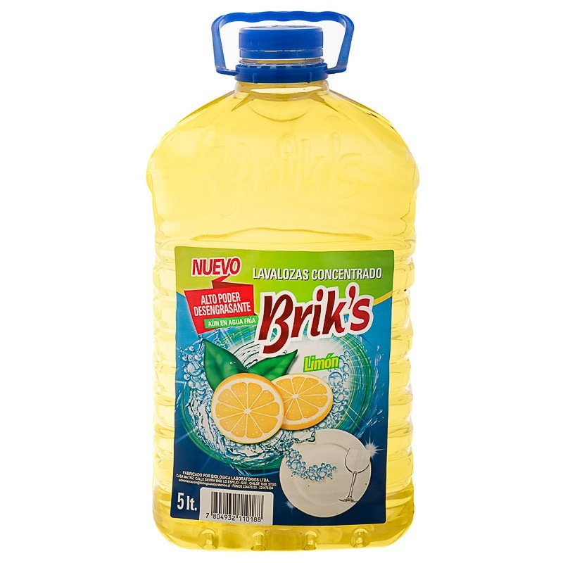 LAVALOZAS AMARILLO 5LT BRIKS